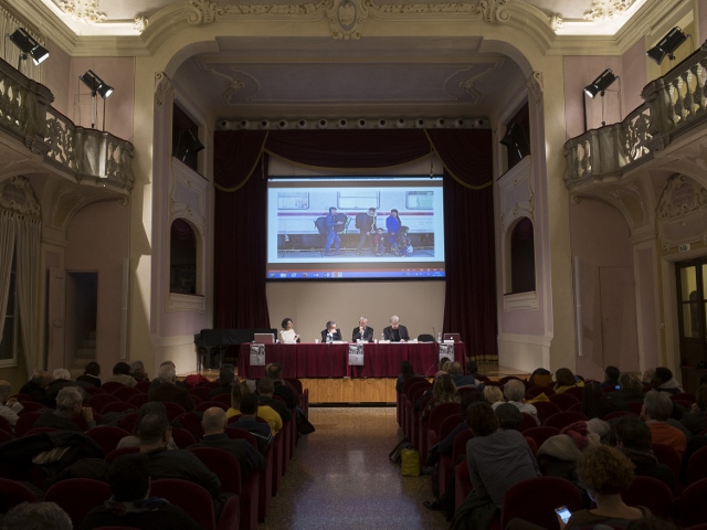 Modena, la sala del convegno